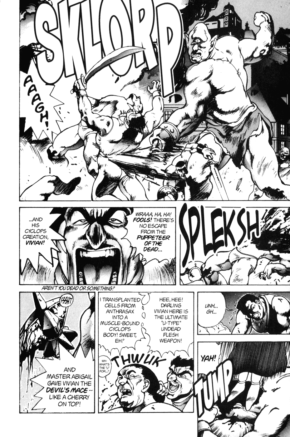 Bastard!! Chapter 46 page 12 - Chapter 46: The Host of Shadows 46 - Hammer