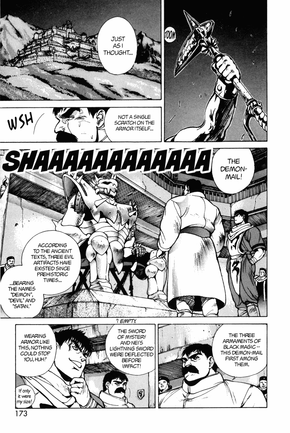 Bastard!! Chapter 46 page 7 - Chapter 46: The Host of Shadows 46 - Hammer