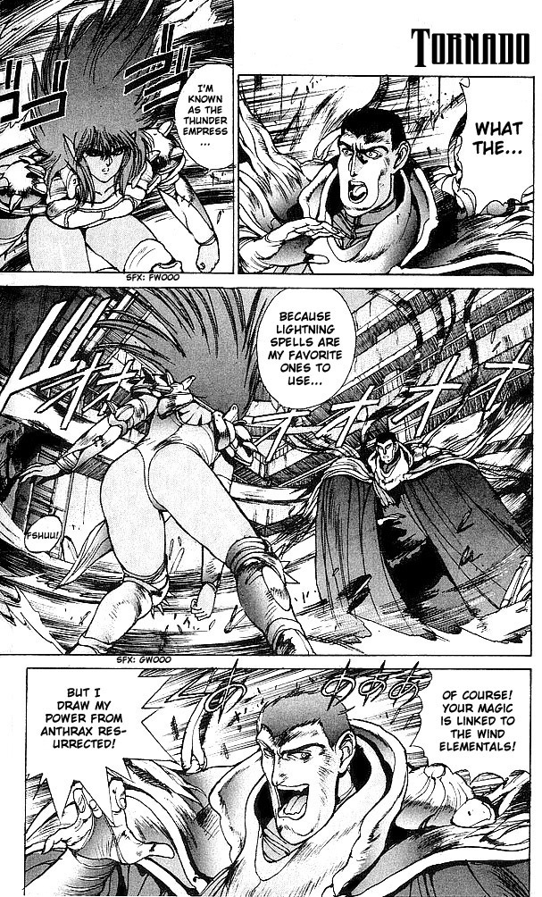 Bastard!! Chapter 58 page 1 - Chapter 58: The Host of Shadows 58 - Tornado