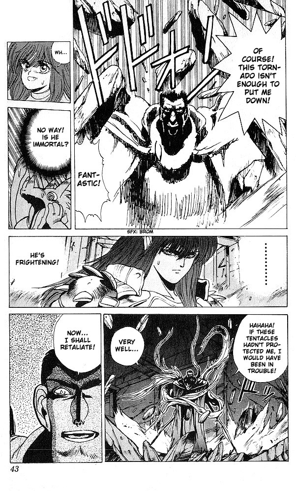 Bastard!! Chapter 58 page 16 - Chapter 58: The Host of Shadows 58 - Tornado