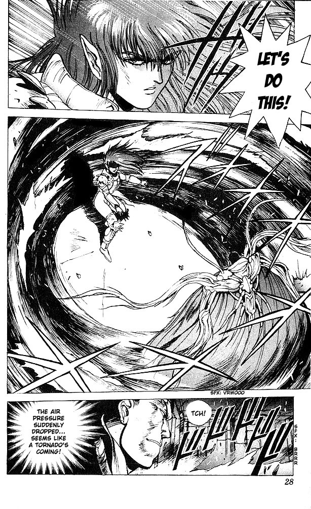 Bastard!! Chapter 58 page 2 - Chapter 58: The Host of Shadows 58 - Tornado