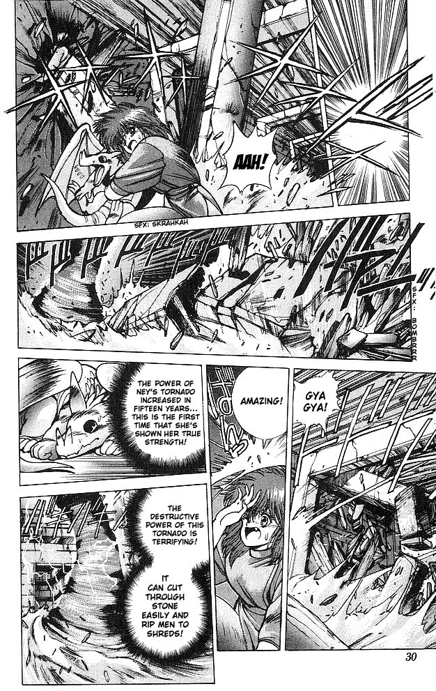 Bastard!! Chapter 58 page 4 - Chapter 58: The Host of Shadows 58 - Tornado