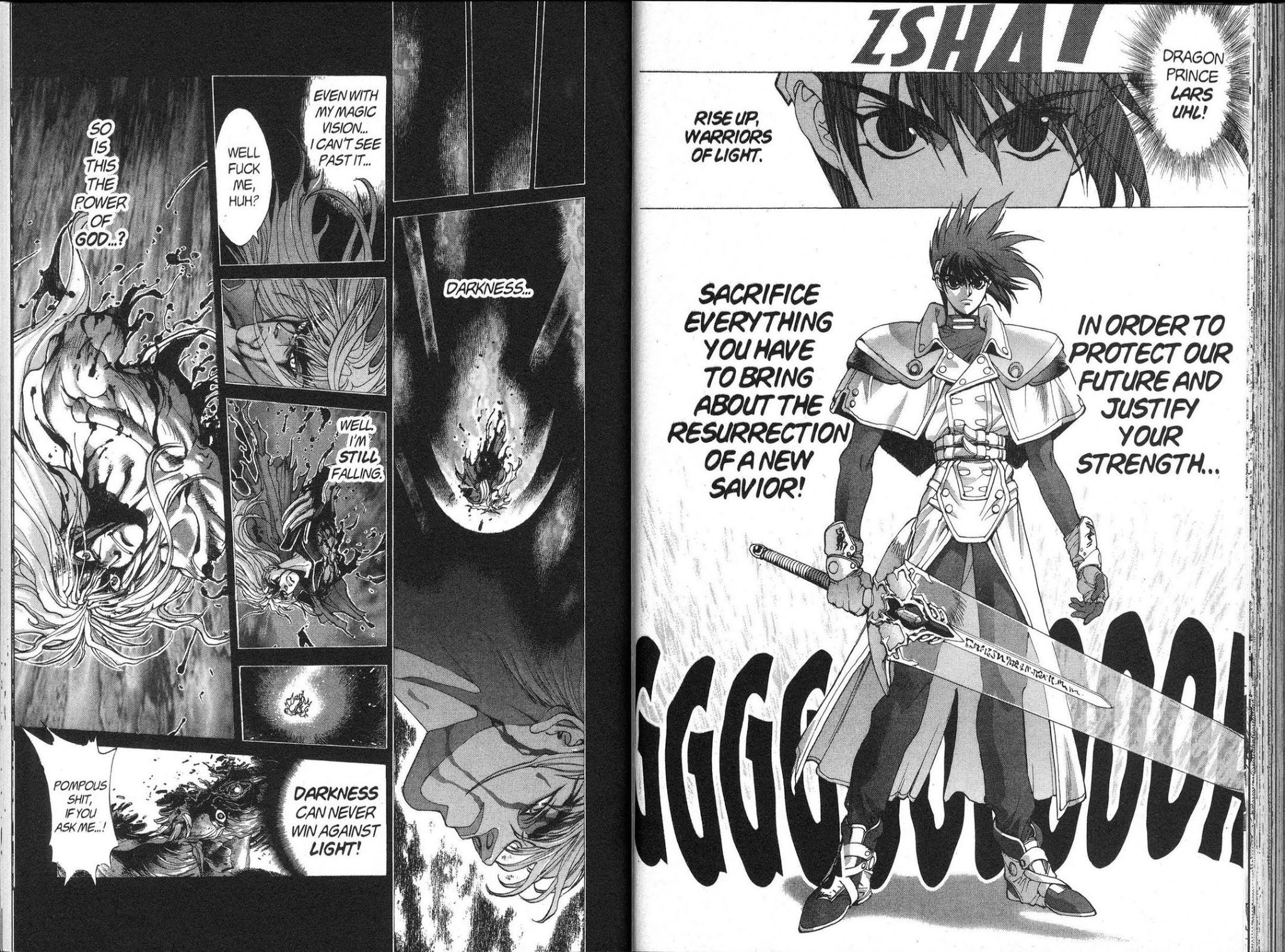 Bastard!! Chapter 91 page 23 - Chapter 91: Crime And Punishment 9 - The Fallen Angel II