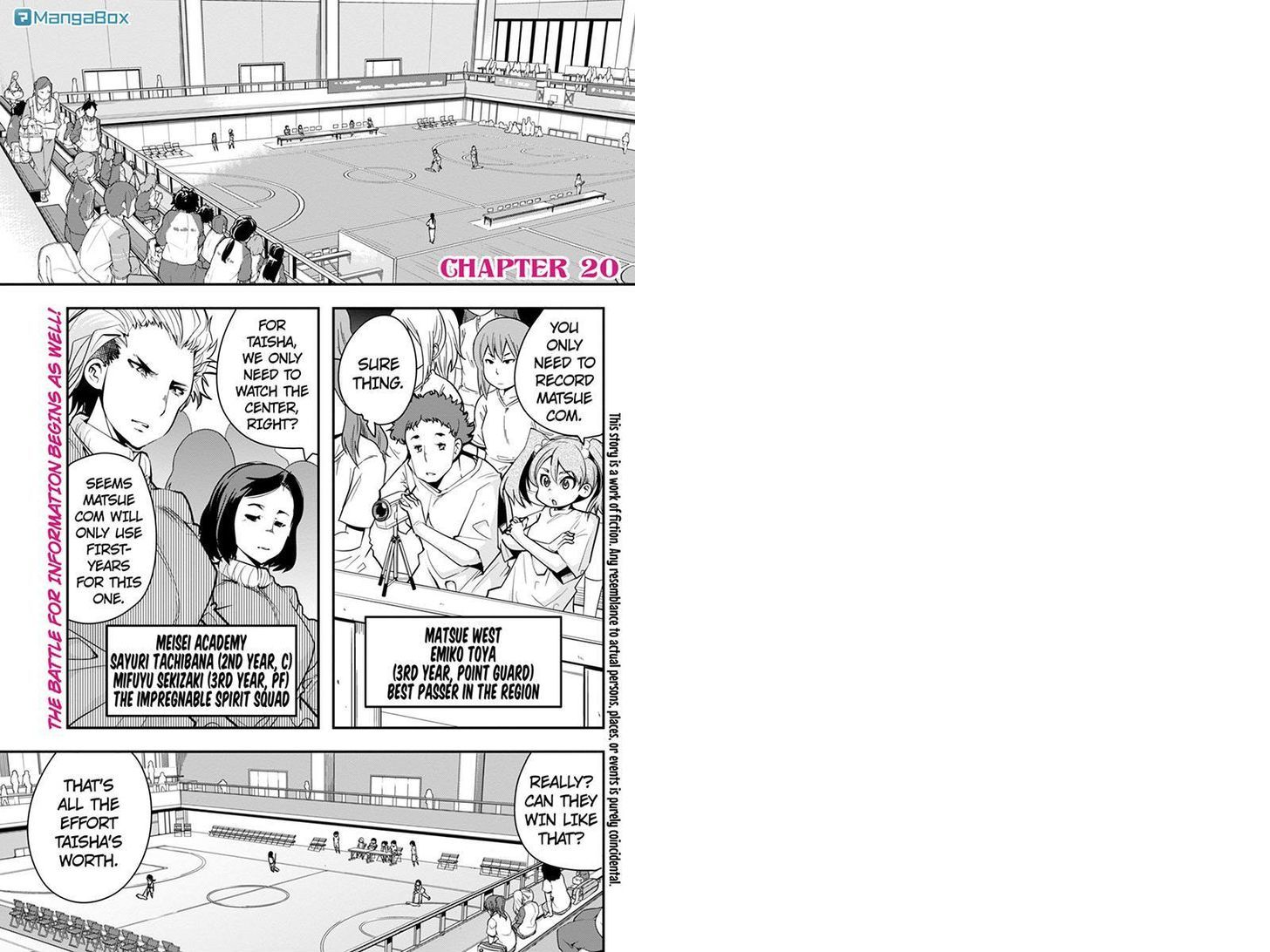 Basuke no Megami-sama Chapter 20 page 1 - Chapter 20