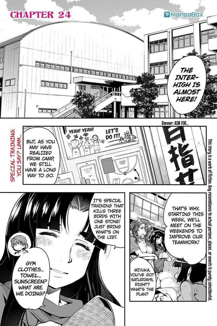 Basuke no Megami-sama Chapter 24 page 1 - Chapter 24