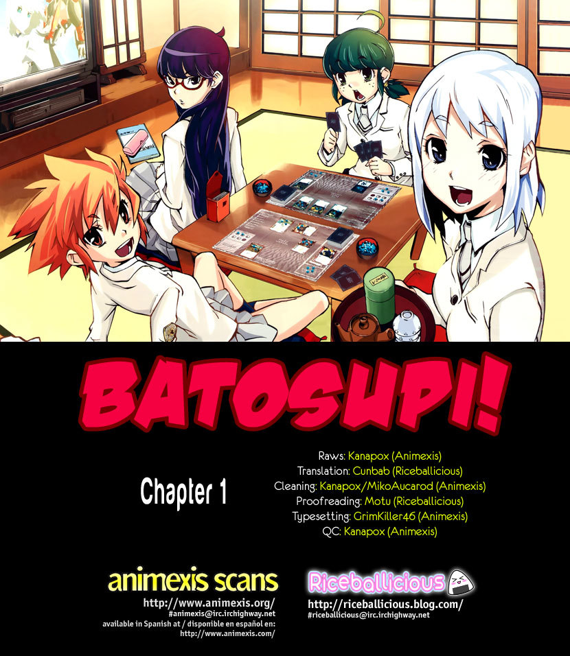 Batosupi! Chapter 1 page 1 - Chapter 1: We Are the Battle Spirits Club