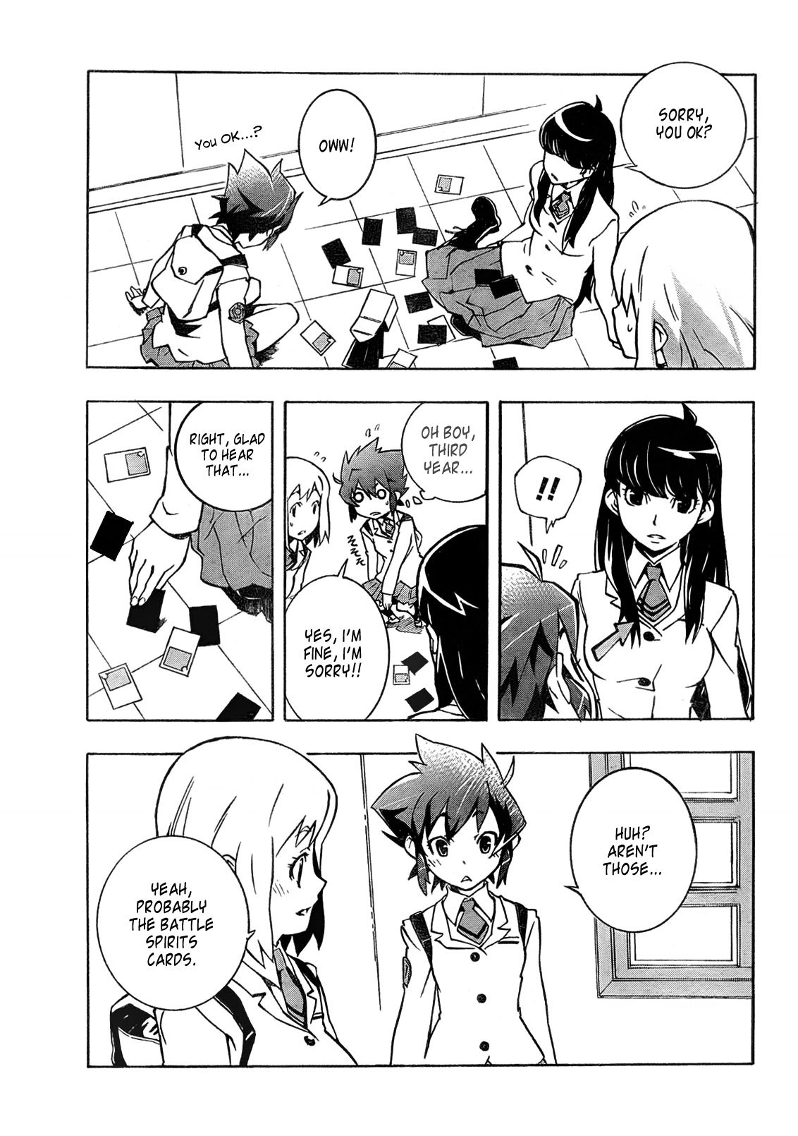 Batosupi! Chapter 1 page 12 - Chapter 1: We Are the Battle Spirits Club