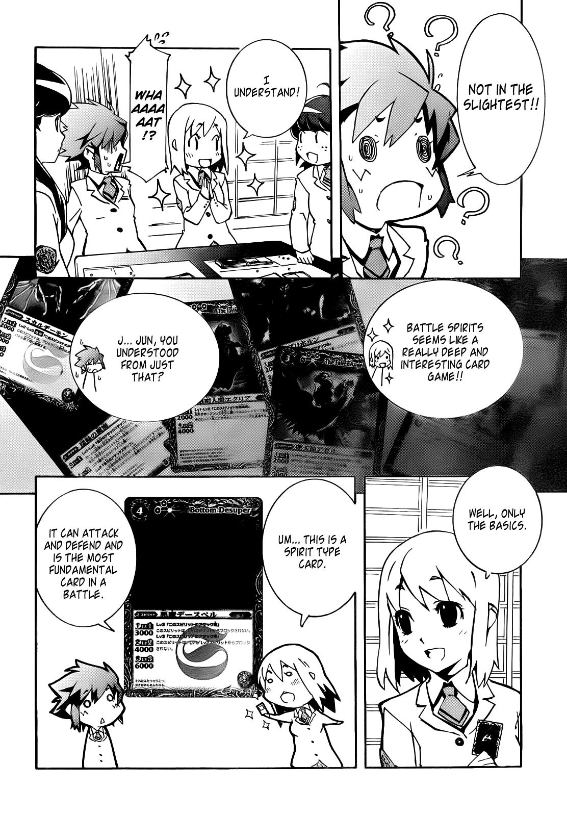 Batosupi! Chapter 2 page 13 - Chapter 2: Welcome to the Battle Spirits Club