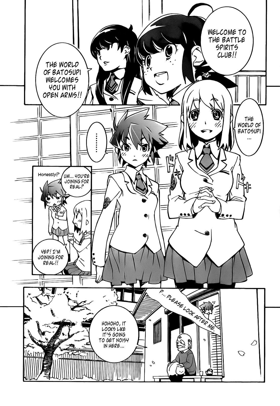 Batosupi! Chapter 2 page 16 - Chapter 2: Welcome to the Battle Spirits Club