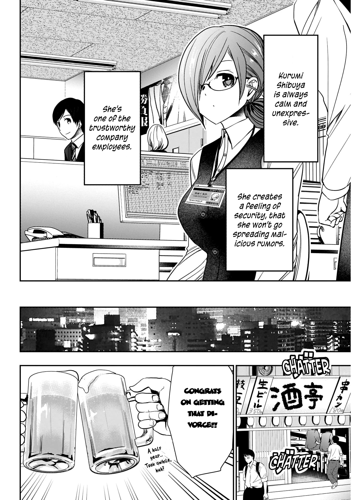 Batsu-Hare Chapter 1 page 10 - Chapter 1: Being Divorced Makes You a Hot Item