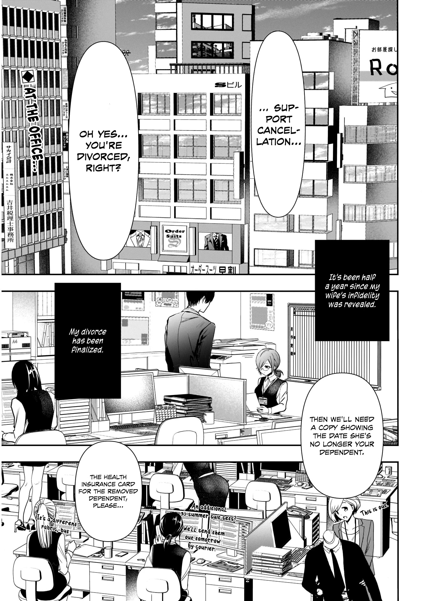 Batsu-Hare Chapter 1 page 7 - Chapter 1: Being Divorced Makes You a Hot Item