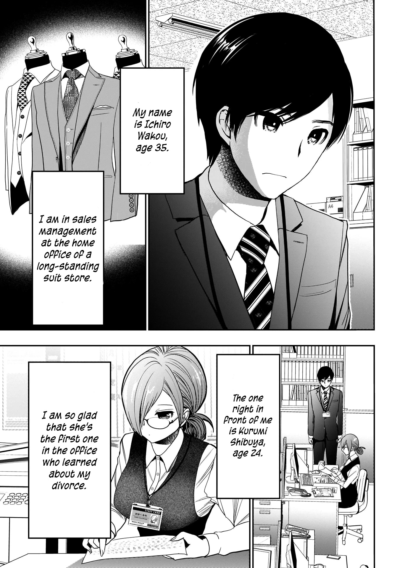 Batsu-Hare Chapter 1 page 9 - Chapter 1: Being Divorced Makes You a Hot Item