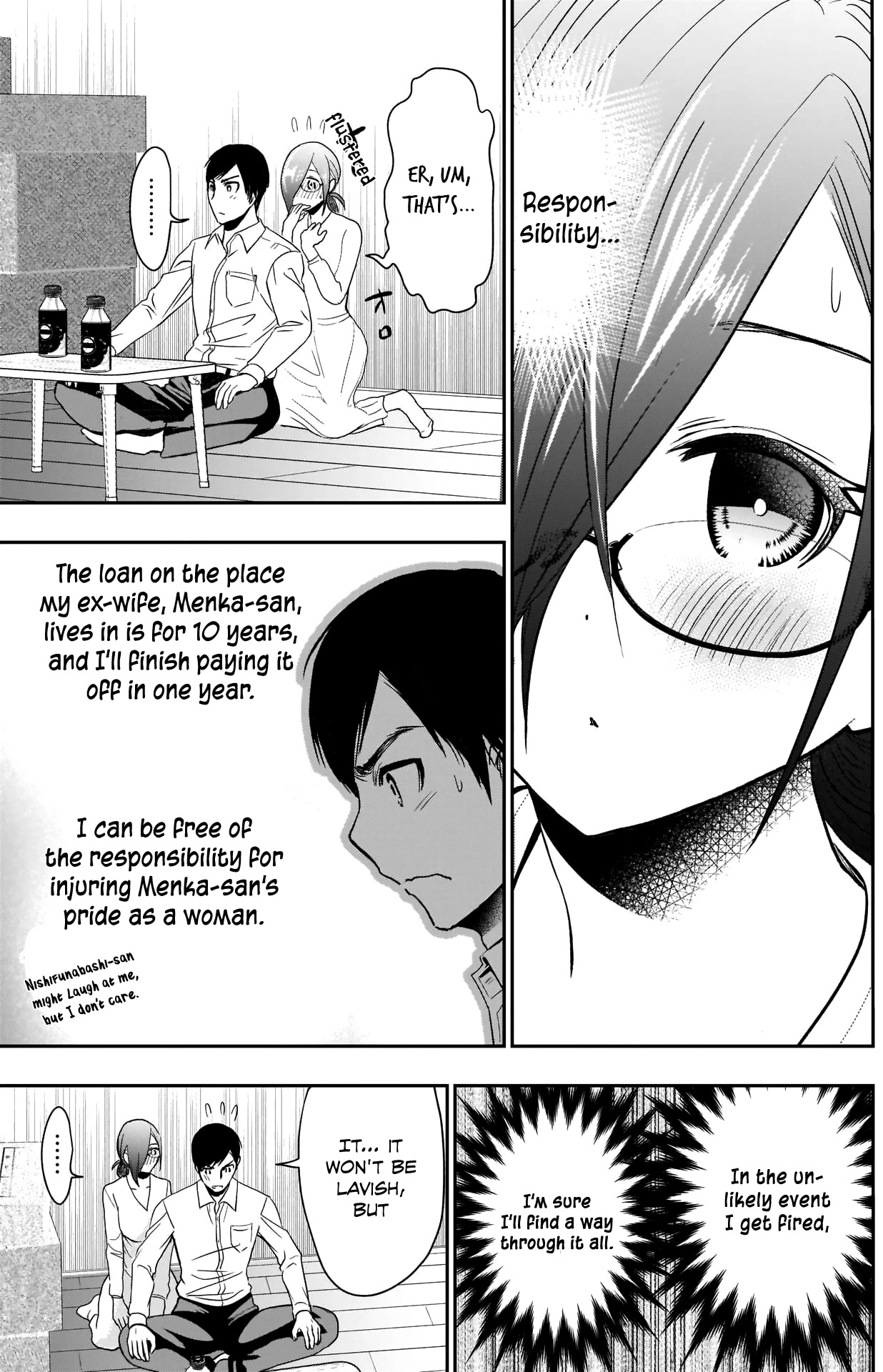 Batsu-Hare Chapter 12 page 15 - Chapter 12: Taking Responsibility