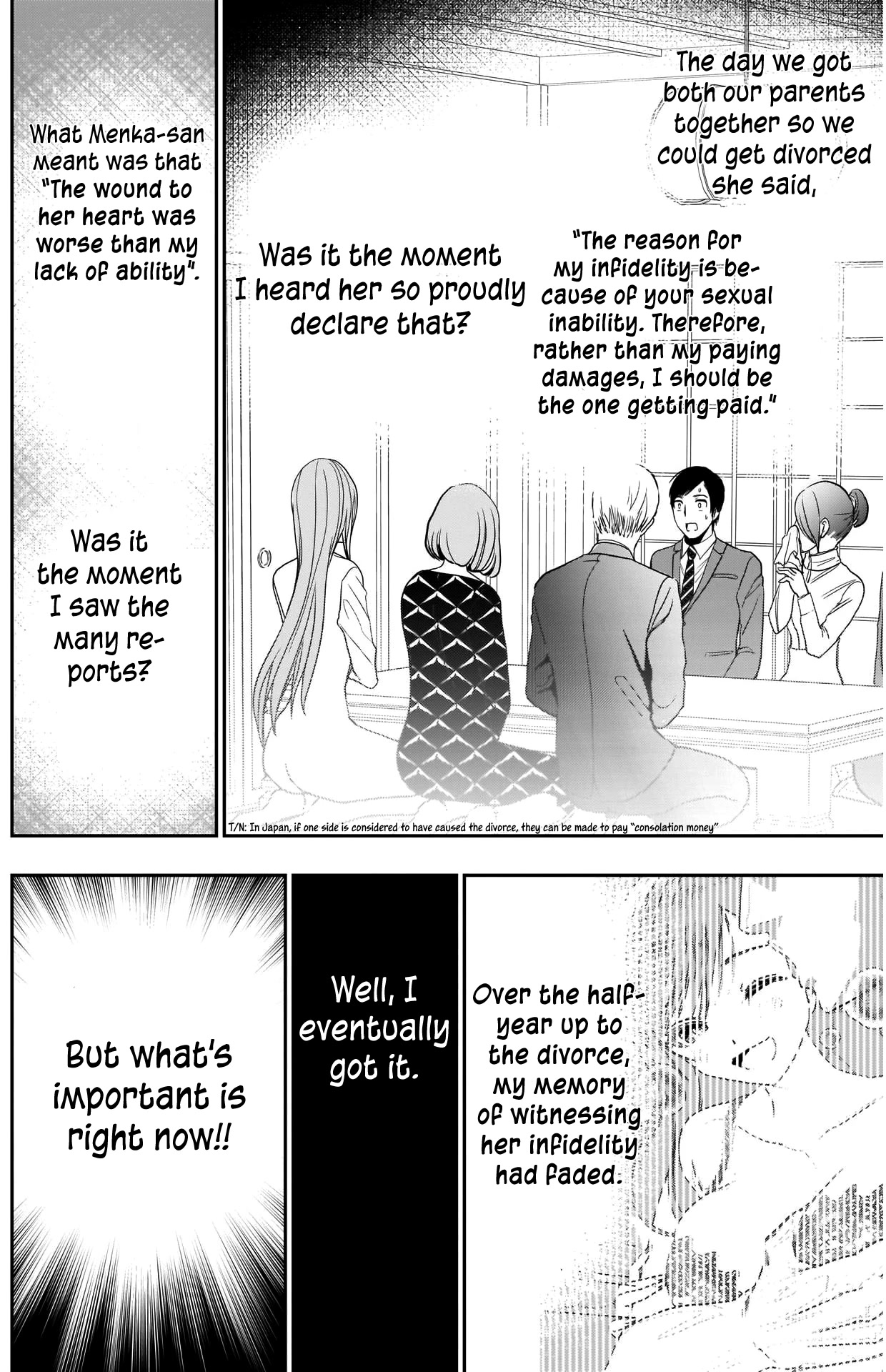 Batsu-Hare Chapter 12 page 6 - Chapter 12: Taking Responsibility
