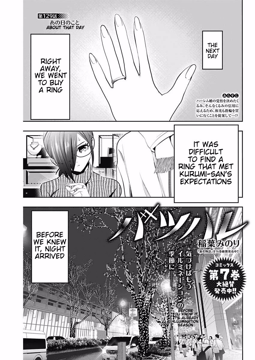 Batsu-Hare Chapter 129 page 1 - Chapter 129: About That Day