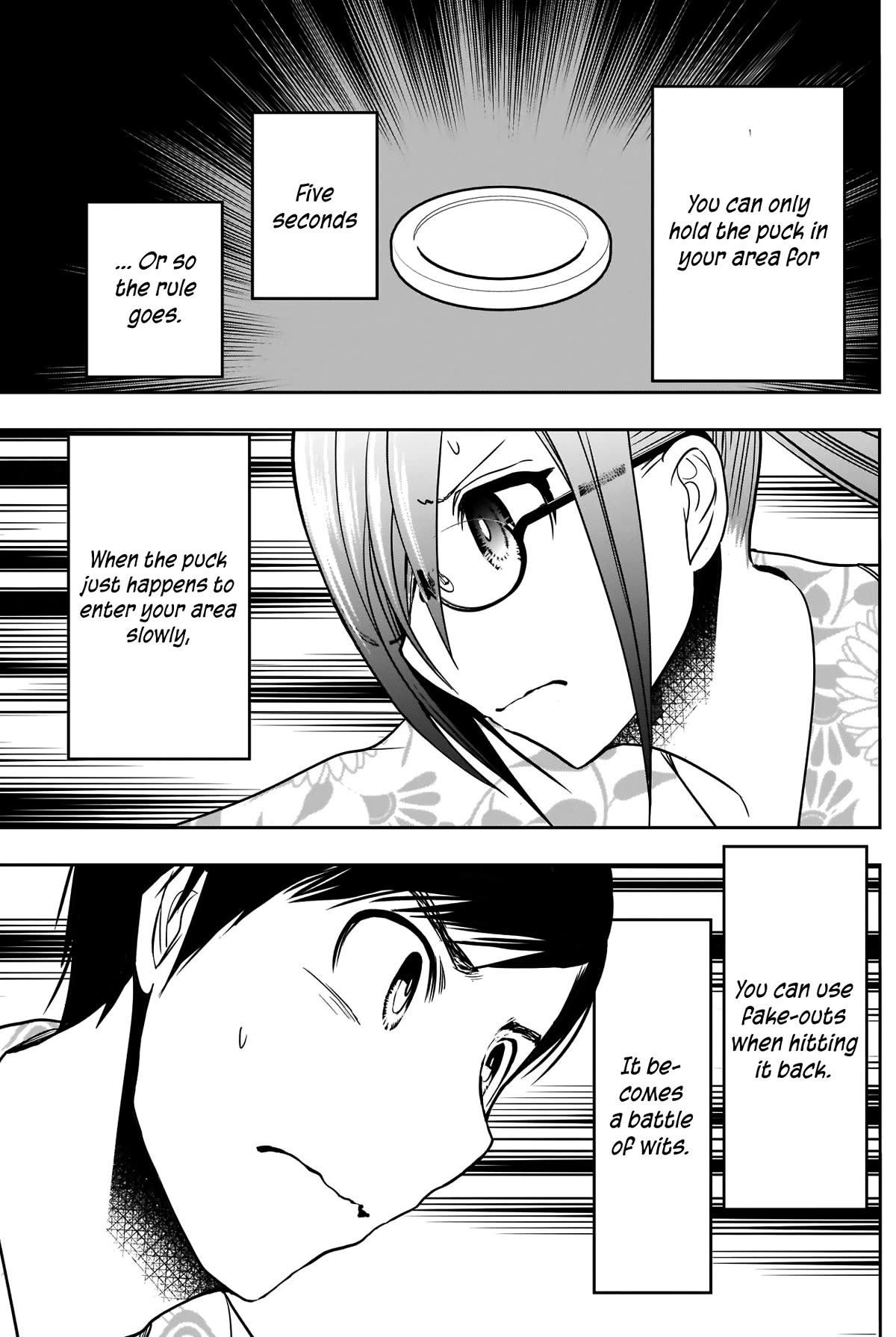 Batsu-Hare Chapter 20 page 12 - Chapter 20: Air Hockey