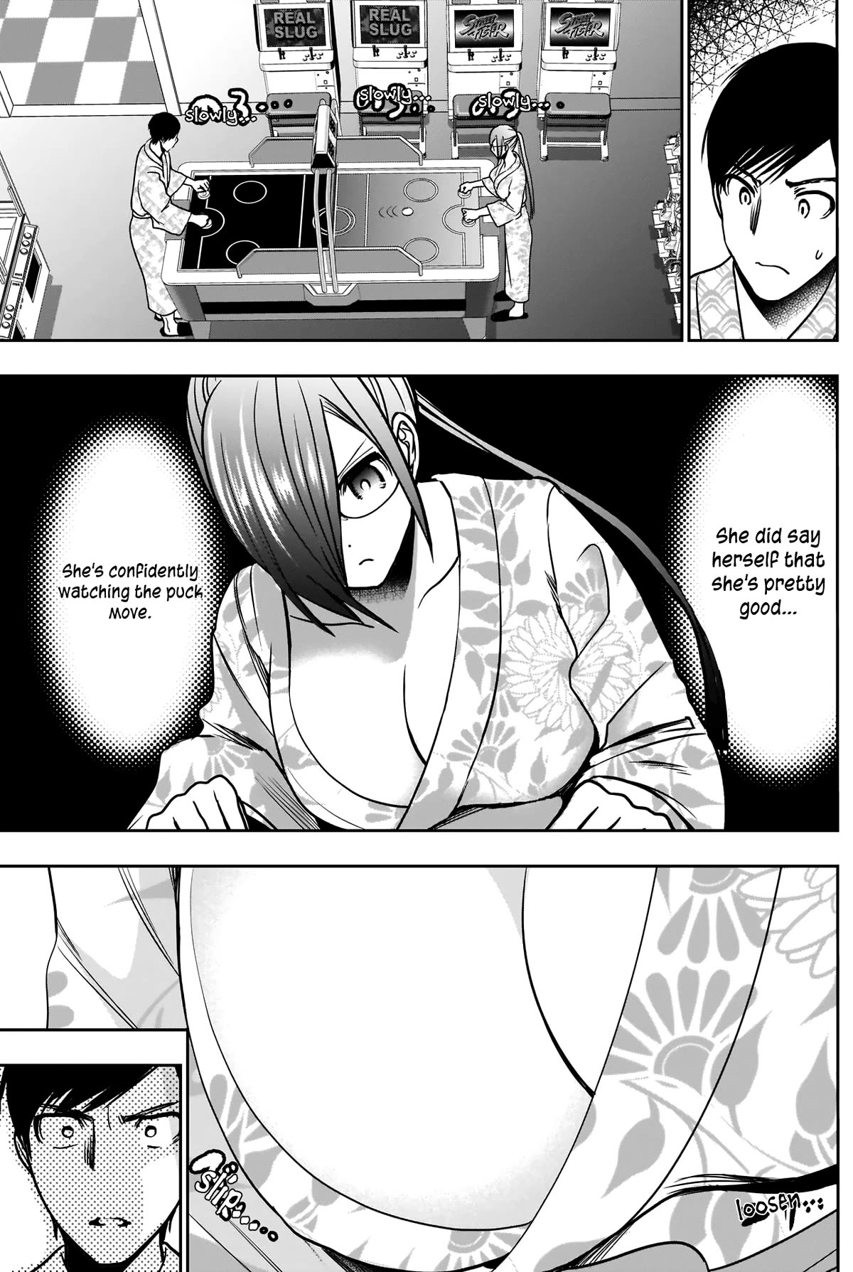 Batsu-Hare Chapter 20 page 14 - Chapter 20: Air Hockey