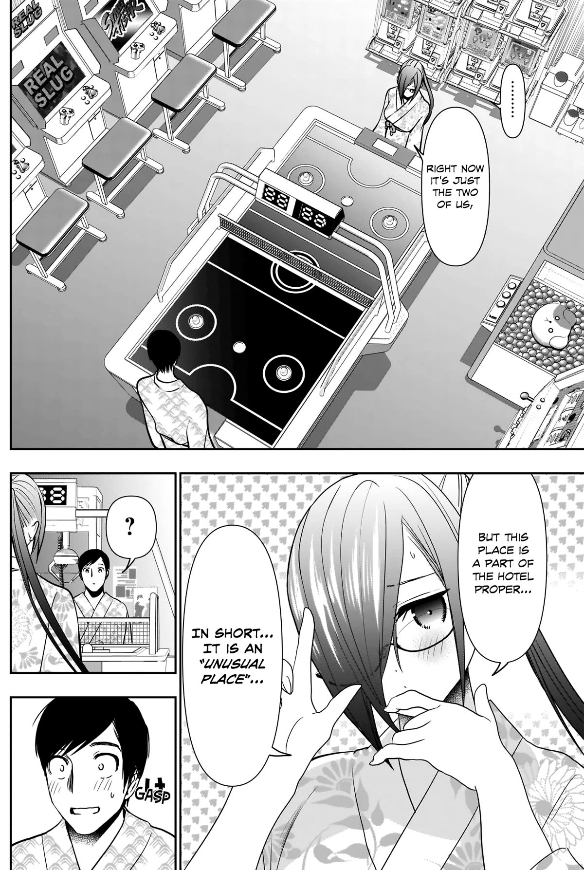Batsu-Hare Chapter 20 page 7 - Chapter 20: Air Hockey