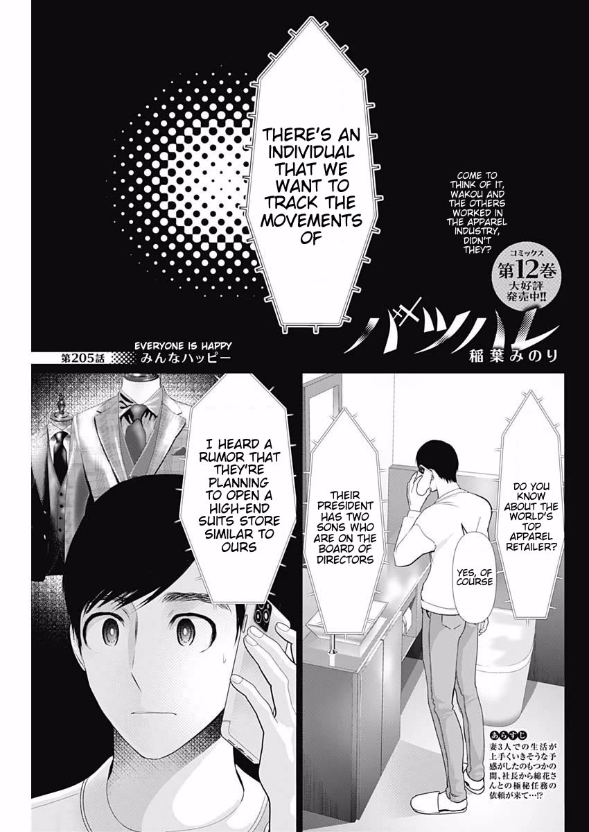 Batsu-Hare Chapter 205 page 1 - Chapter 205: Everyone is Happy