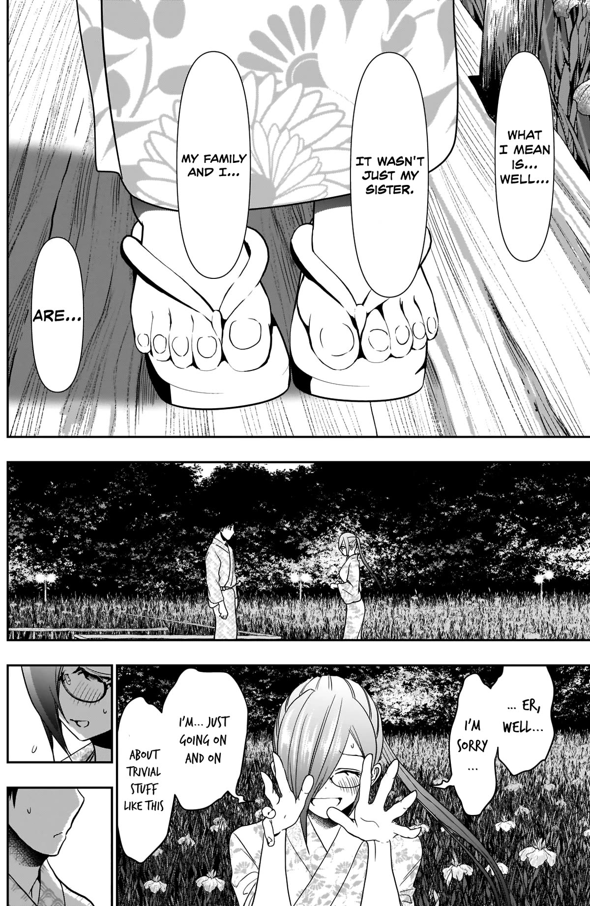 Batsu-Hare Chapter 23 page 11 - Chapter 23: What I'm Not Telling
