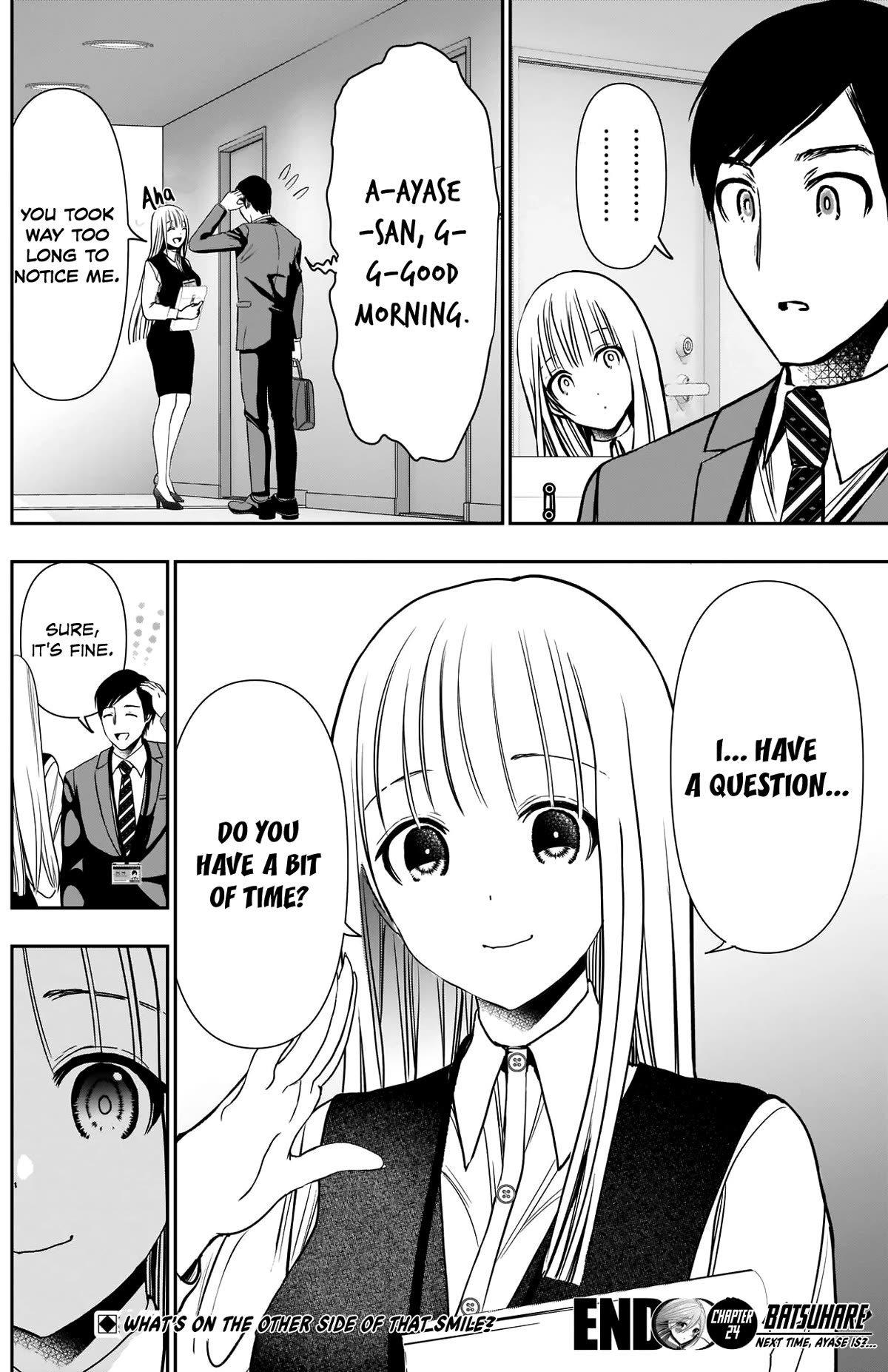 Batsu-Hare Chapter 24 page 16 - Chapter 24: I Don't Want To Go Home.