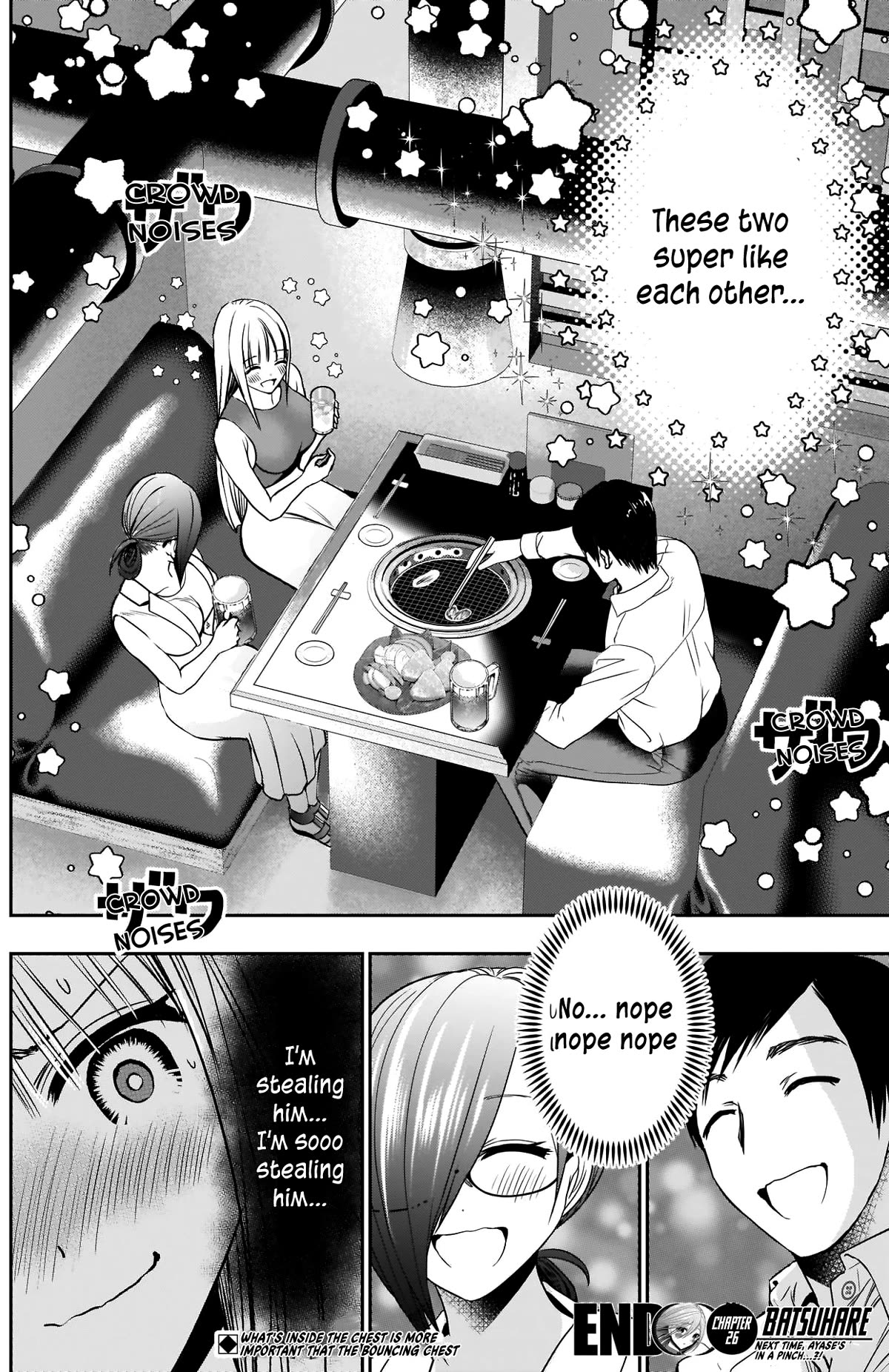 Batsu-Hare Chapter 26 page 15 - Chapter 26: J-Cup