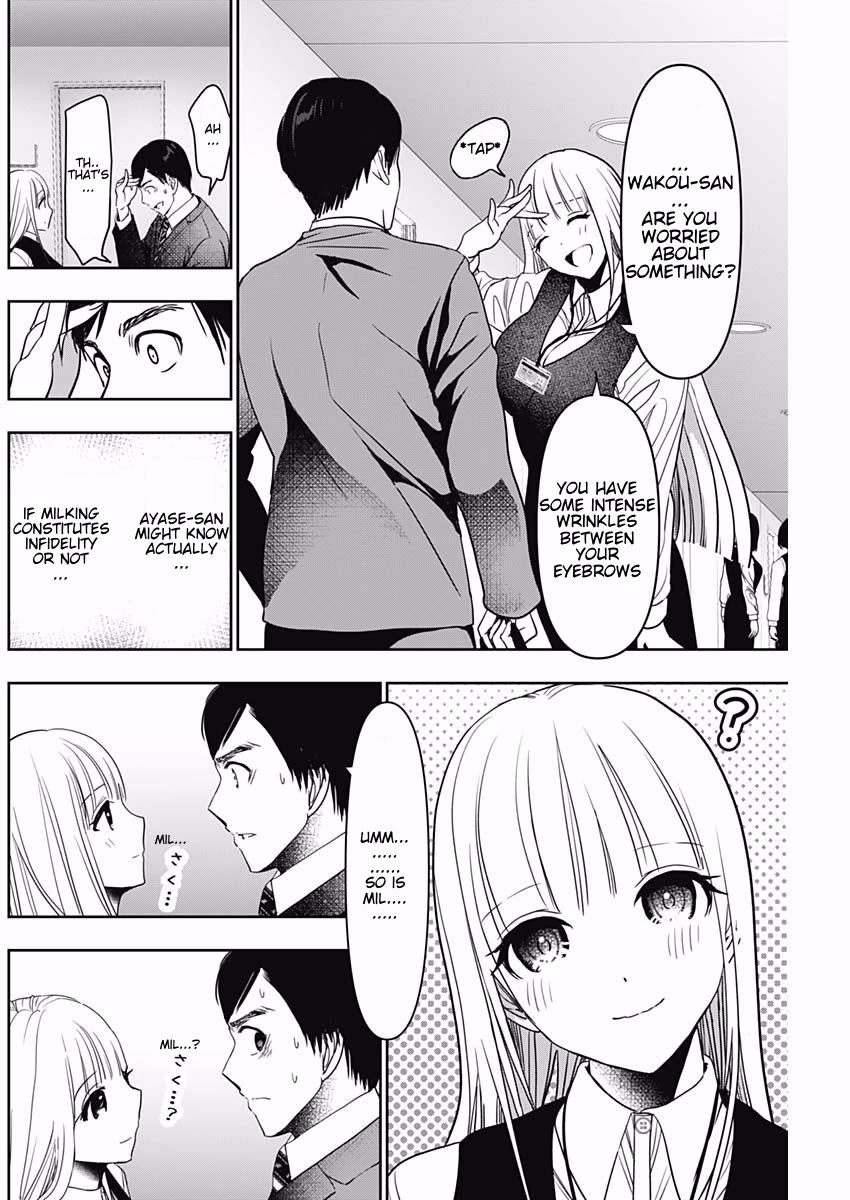 Batsu-Hare Chapter 57 page 8 - Chapter 57: Impact of Milking