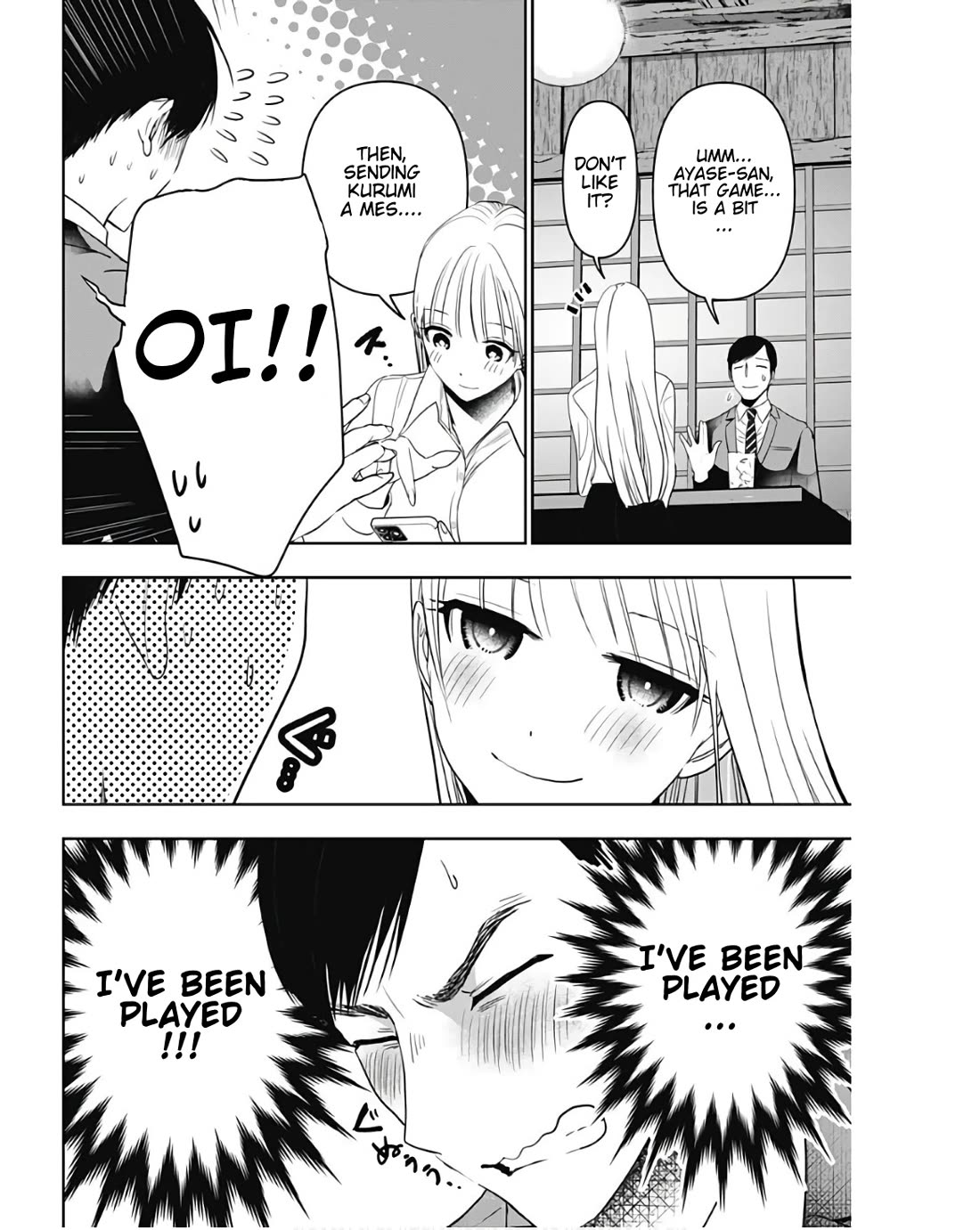 Batsu-Hare Chapter 62 page 2 - Chapter 62: Nipple Guessing Game