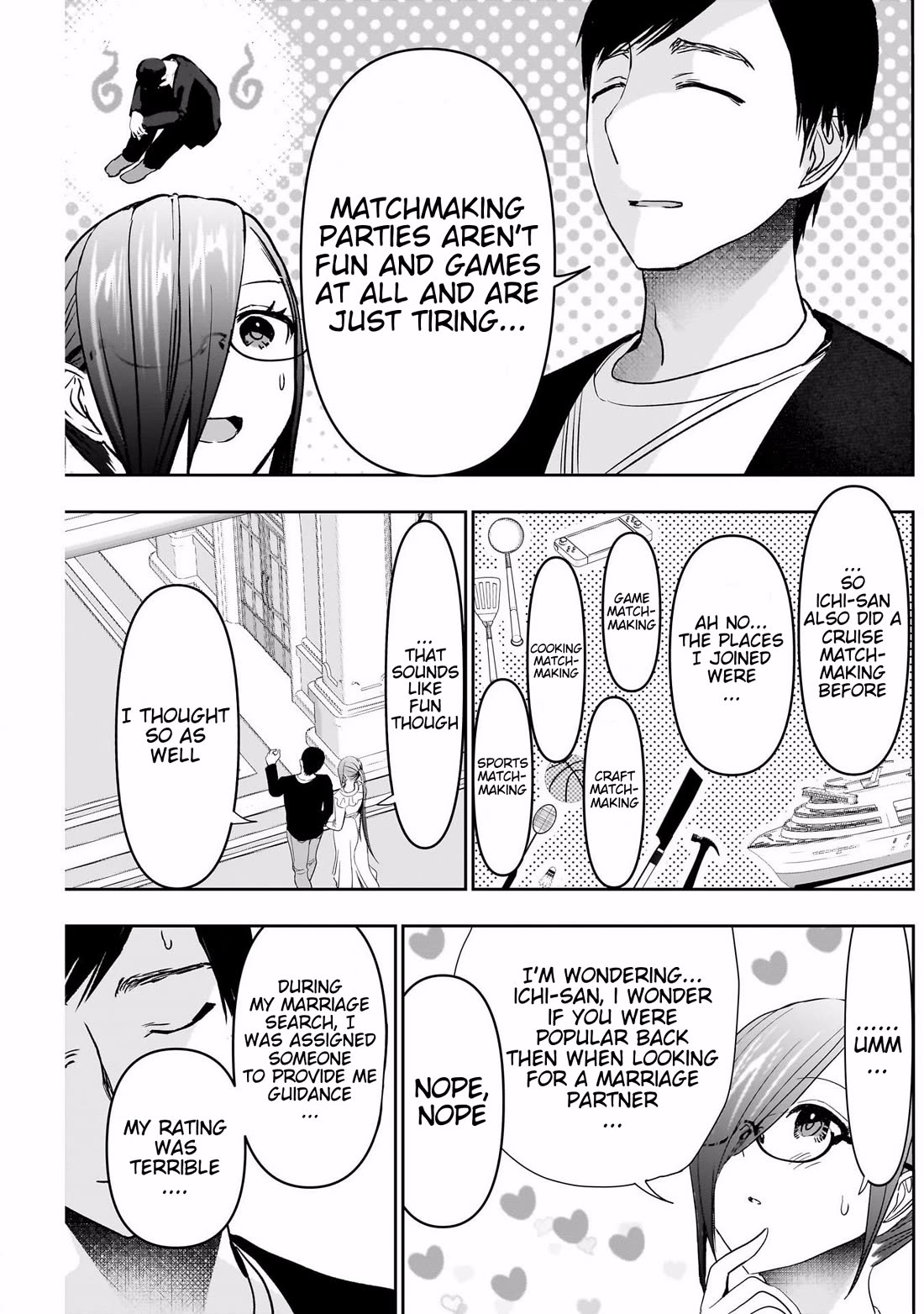 Batsu-Hare Chapter 77 page 9 - Chapter 77: Matchmaking Party