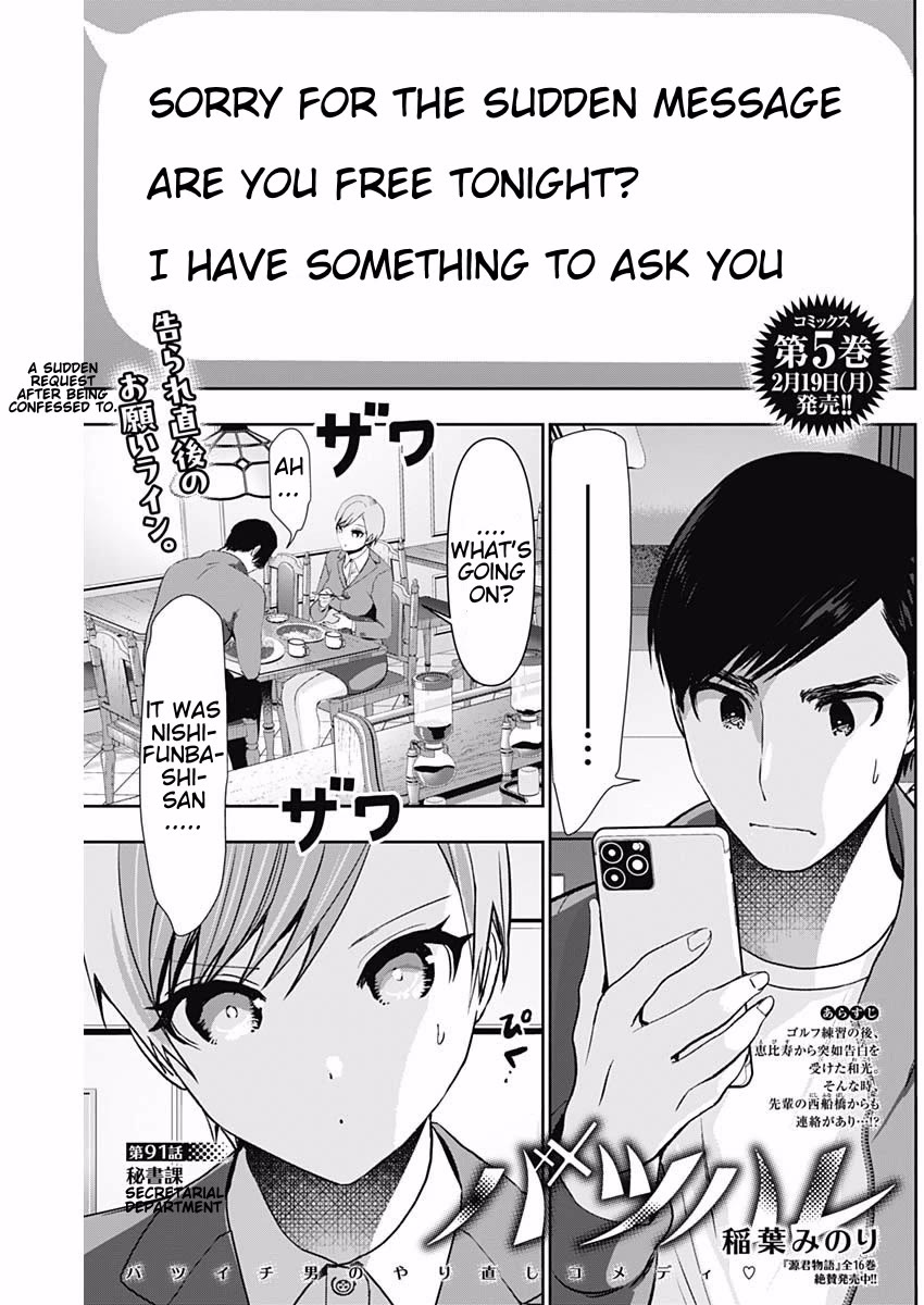 Batsu-Hare Chapter 91: Secretarial Department thumbnail