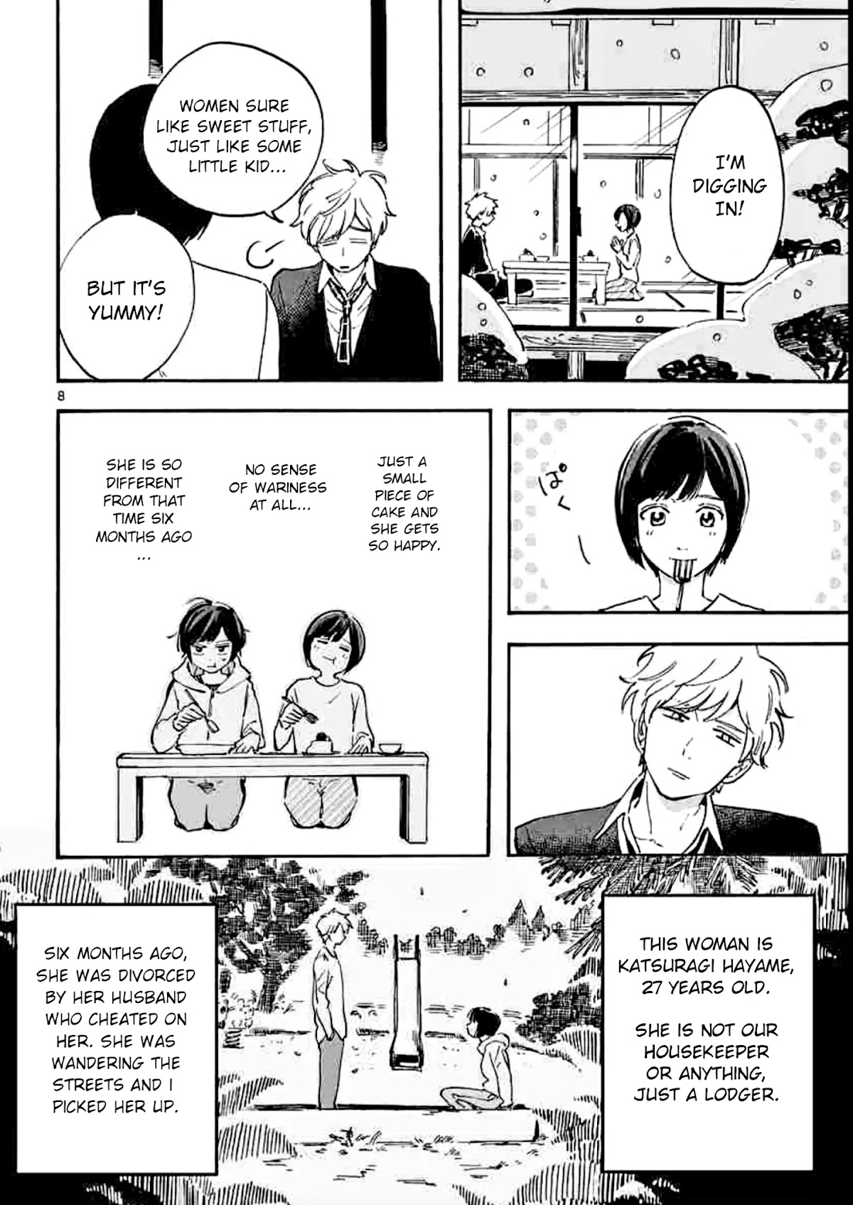 Batsu Ichi Arasa Joshi to Danshi Kokosei Chapter 1 page 10 - Chapter 1: Cake