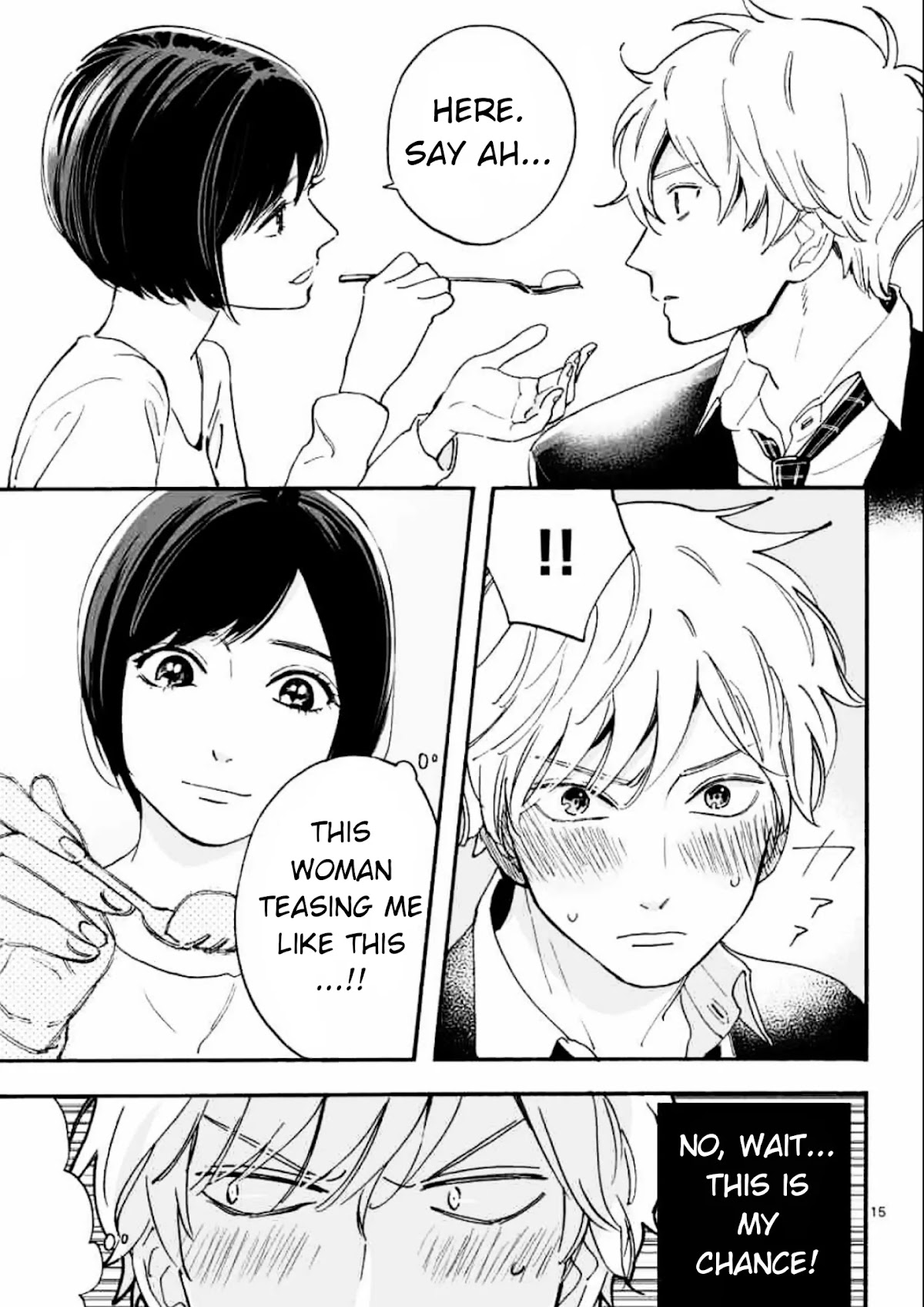 Batsu Ichi Arasa Joshi to Danshi Kokosei Chapter 1 page 17 - Chapter 1: Cake