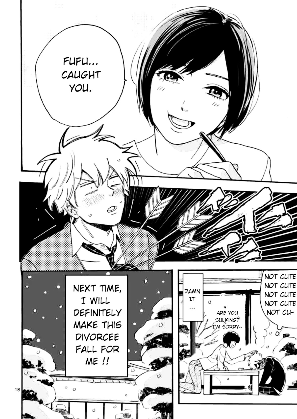 Batsu Ichi Arasa Joshi to Danshi Kokosei Chapter 1 page 20 - Chapter 1: Cake
