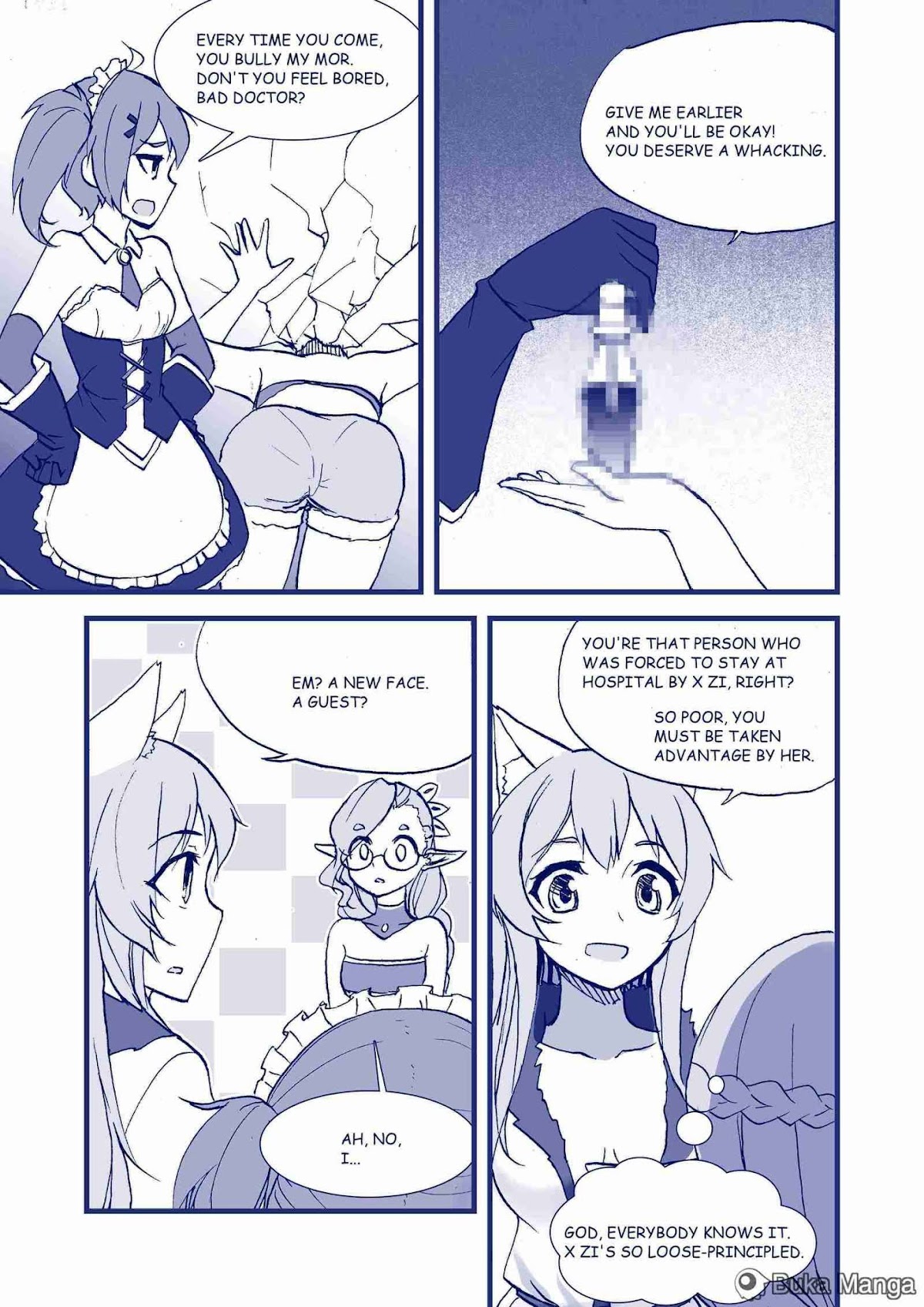 Battered Young Woman Doctor Chapter 4 page 10 - Chapter 4