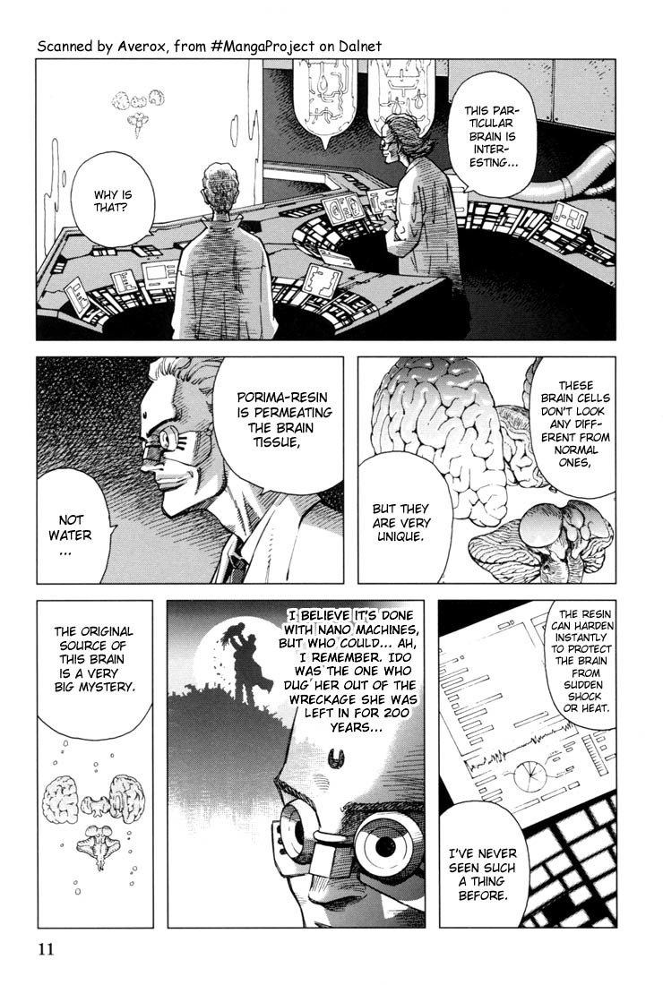 Battle Angel Alita: Last Order Chapter 1 page 10 - Chapter 1: My First Memory