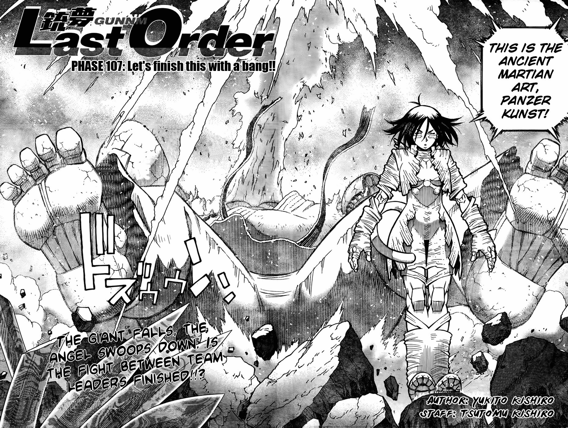 Battle Angel Alita: Last Order Chapter 102 page 2 - Chapter 102: Let's Finish This With a Bang!!