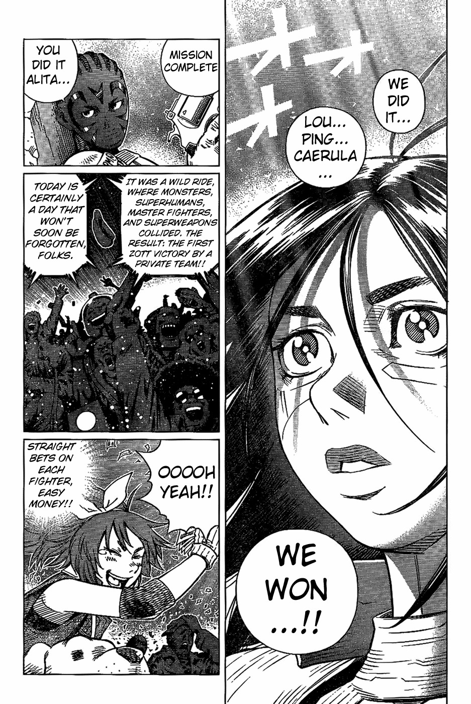 Battle Angel Alita: Last Order Chapter 103 page 28 - Chapter 103: Sunrise at Midnight