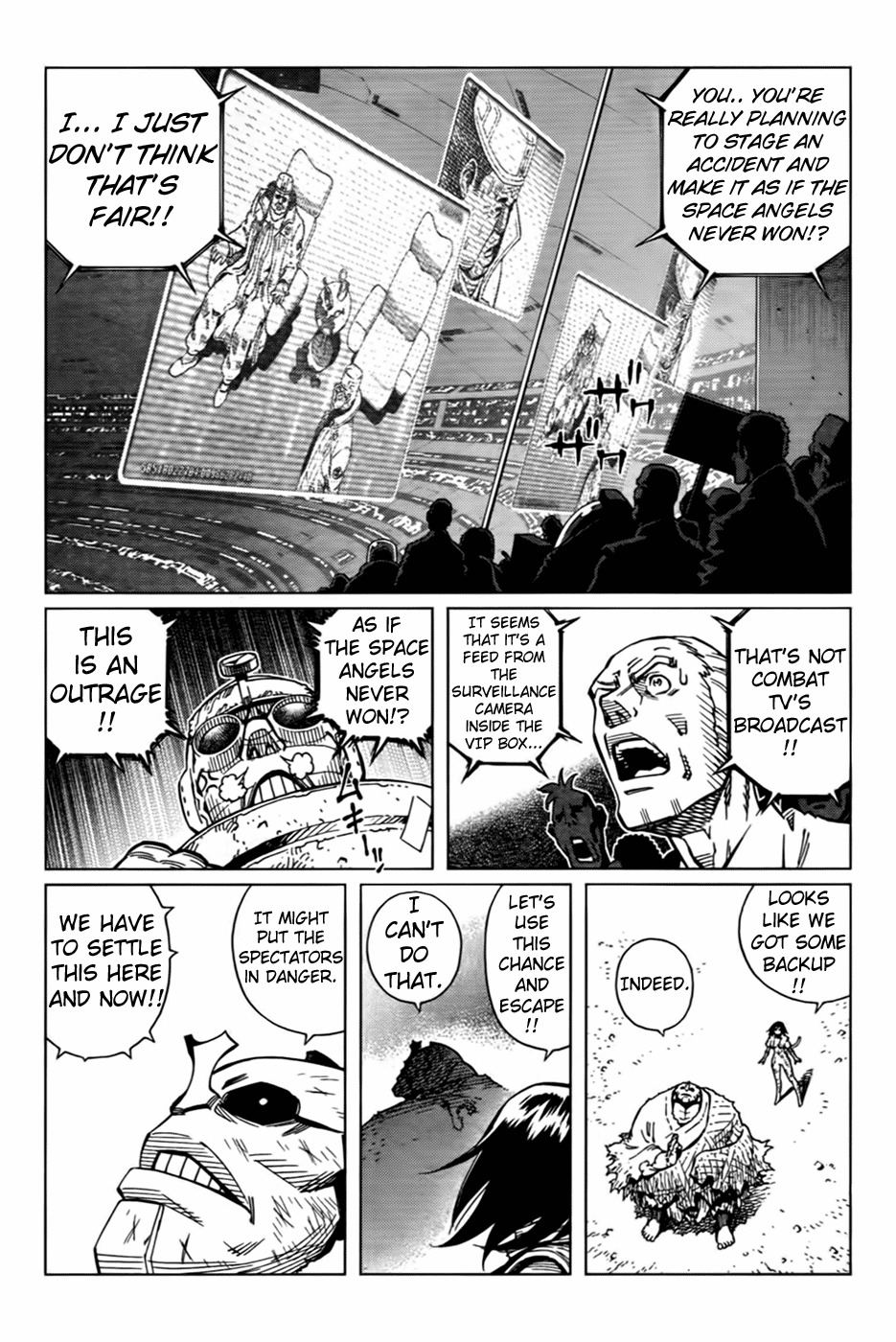 Battle Angel Alita: Last Order Chapter 104 page 3 - Chapter 104: The Opposite Is Also Possible