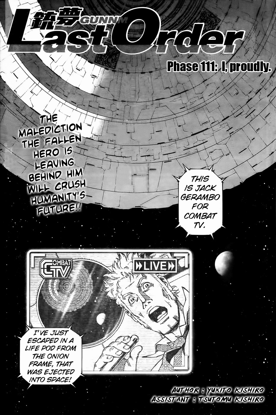 Battle Angel Alita: Last Order Chapter 106 page 11 - Chapter 106: I, Proudly