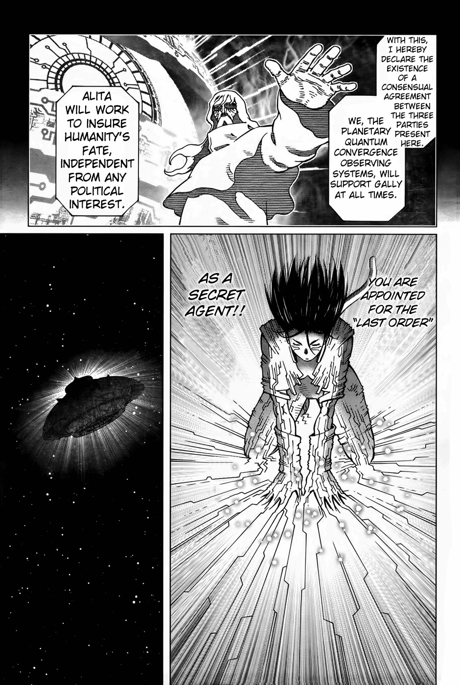 Battle Angel Alita: Last Order Chapter 106 page 34 - Chapter 106: I, Proudly