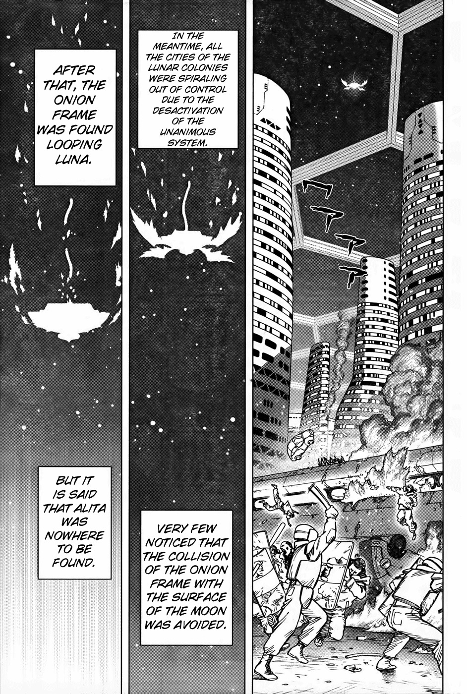 Battle Angel Alita: Last Order Chapter 106 page 37 - Chapter 106: I, Proudly