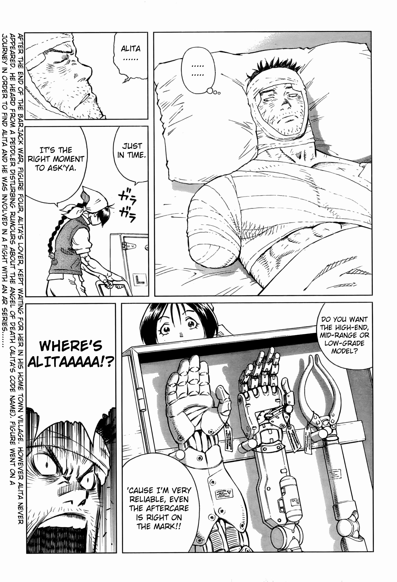 Battle Angel Alita: Last Order Chapter 109 page 3 - Chapter 109: Alita's Quest III