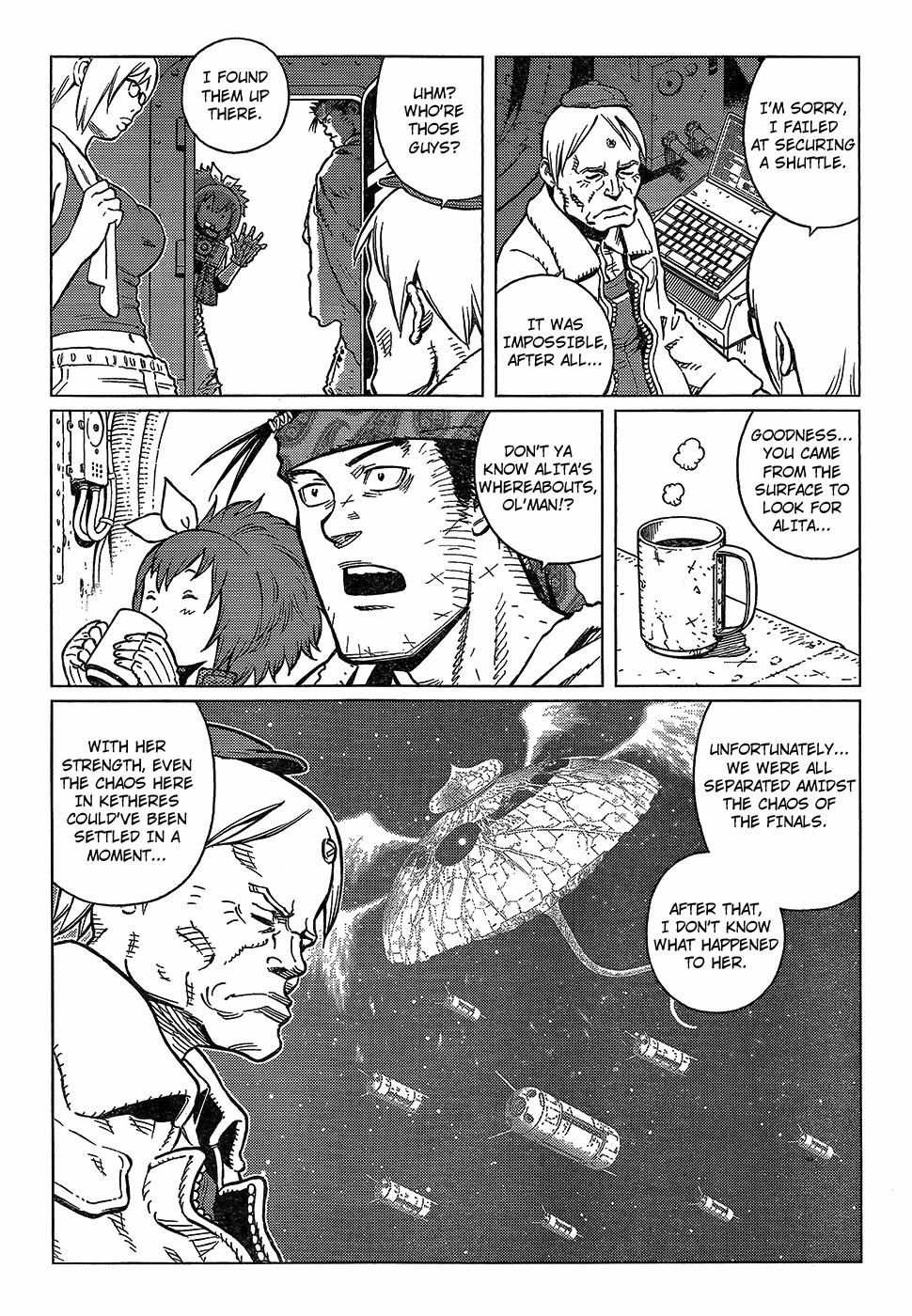 Battle Angel Alita: Last Order Chapter 123 page 16 - Chapter 123: Alita's Quest XVII