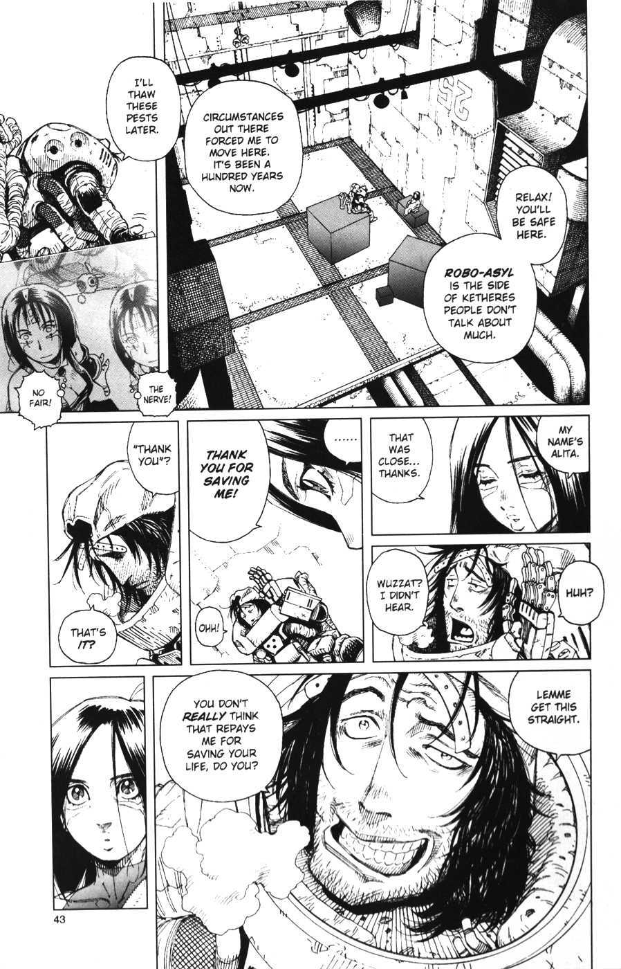 Battle Angel Alita: Last Order Chapter 14 page 13 - Chapter 14: The King of the Land of Robots, and...