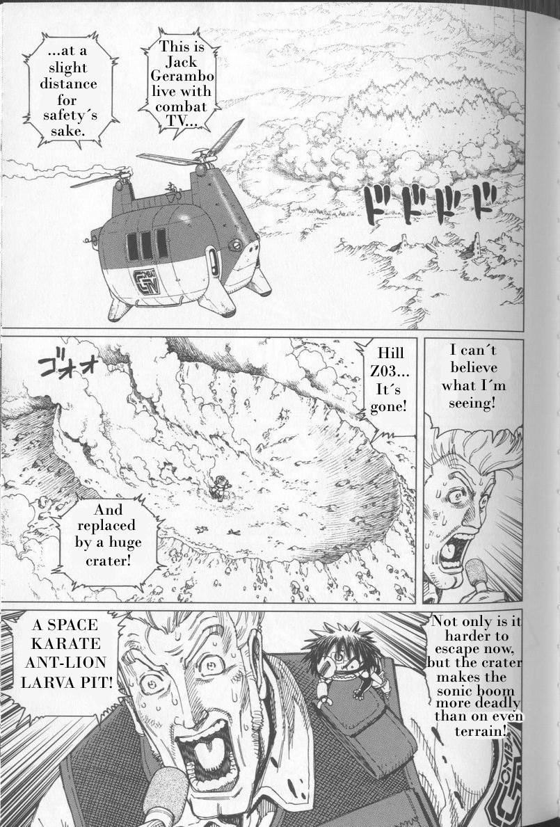 Battle Angel Alita: Last Order Chapter 23 page 11 - Chapter 23: Space Karate Ant-Lion Larva Pit (Doodlebug Pit)!
