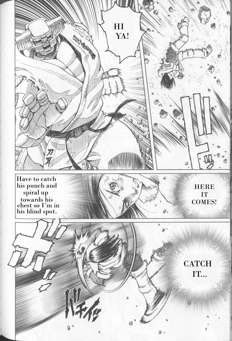 Battle Angel Alita: Last Order Chapter 23 page 12 - Chapter 23: Space Karate Ant-Lion Larva Pit (Doodlebug Pit)!