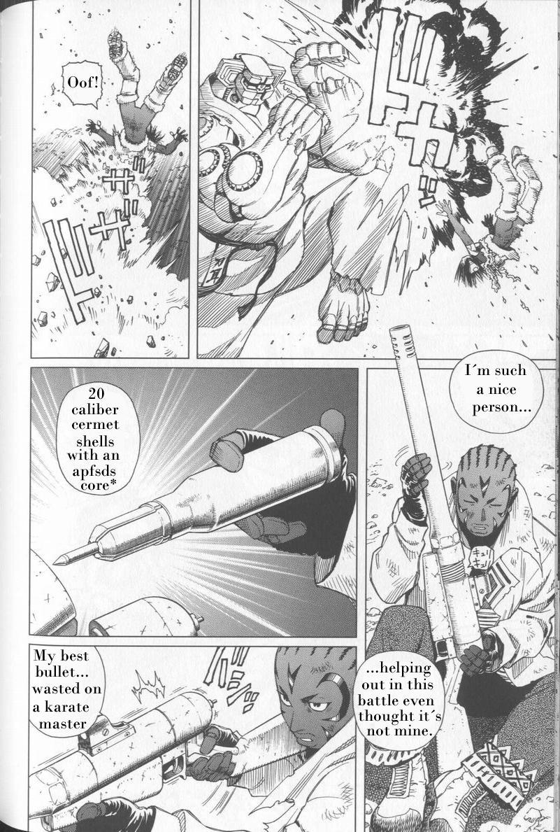 Battle Angel Alita: Last Order Chapter 23 page 14 - Chapter 23: Space Karate Ant-Lion Larva Pit (Doodlebug Pit)!