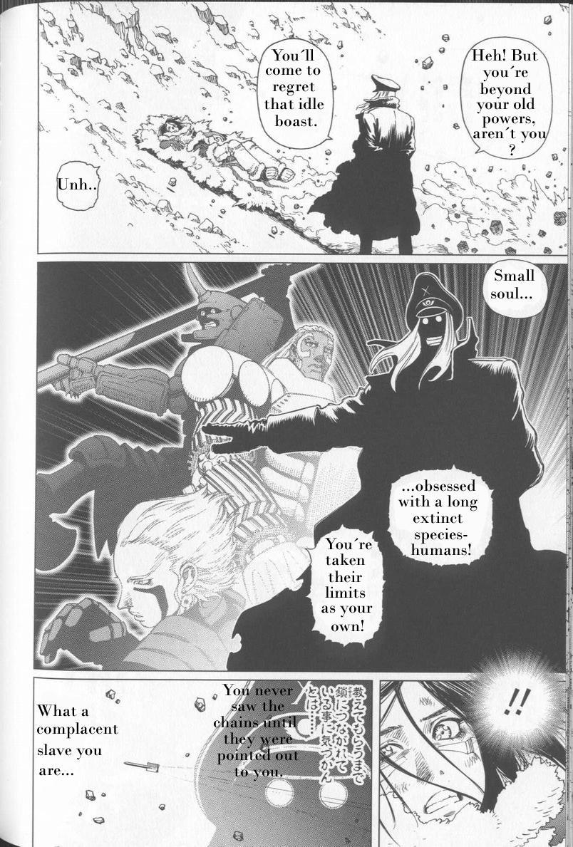 Battle Angel Alita: Last Order Chapter 23 page 18 - Chapter 23: Space Karate Ant-Lion Larva Pit (Doodlebug Pit)!