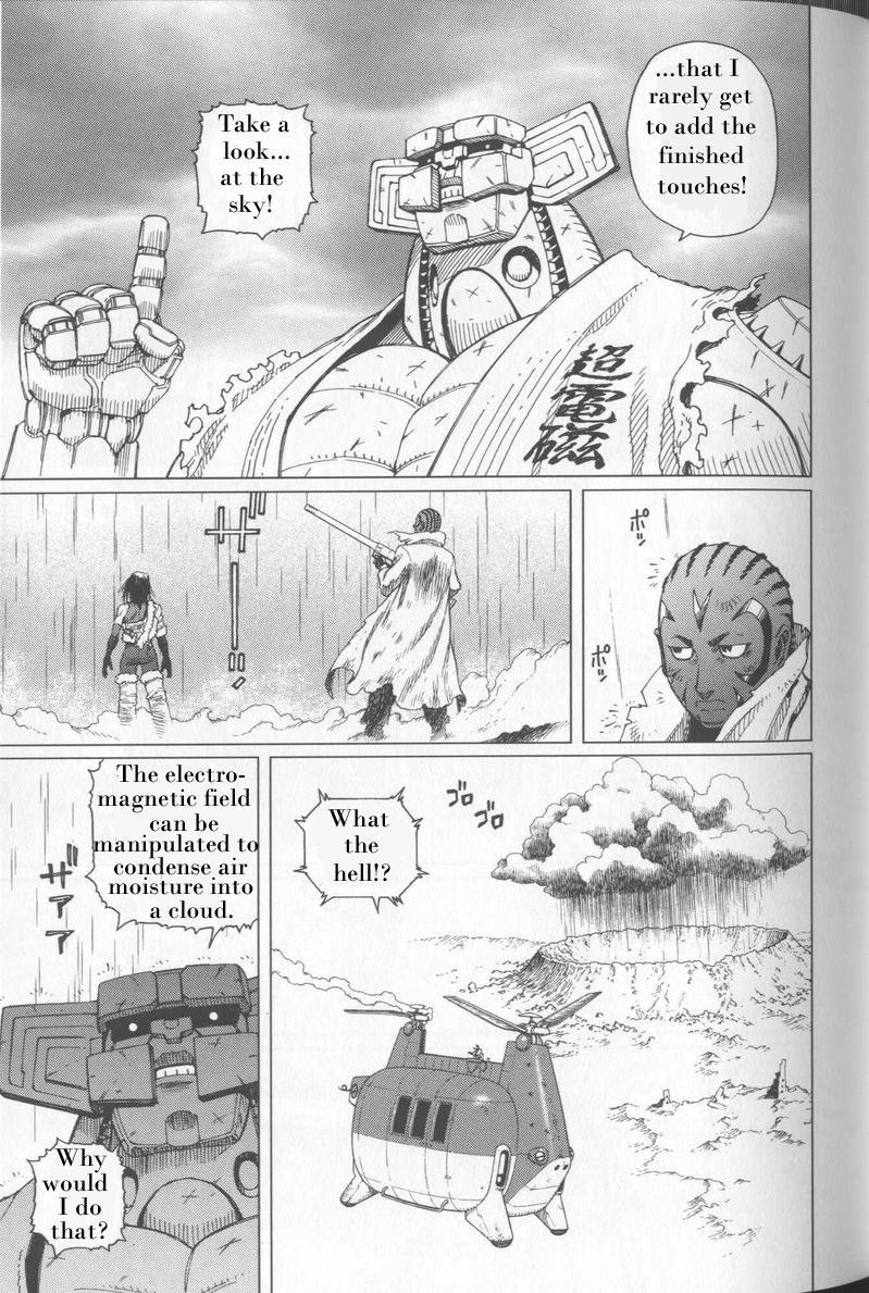 Battle Angel Alita: Last Order Chapter 23 page 21 - Chapter 23: Space Karate Ant-Lion Larva Pit (Doodlebug Pit)!