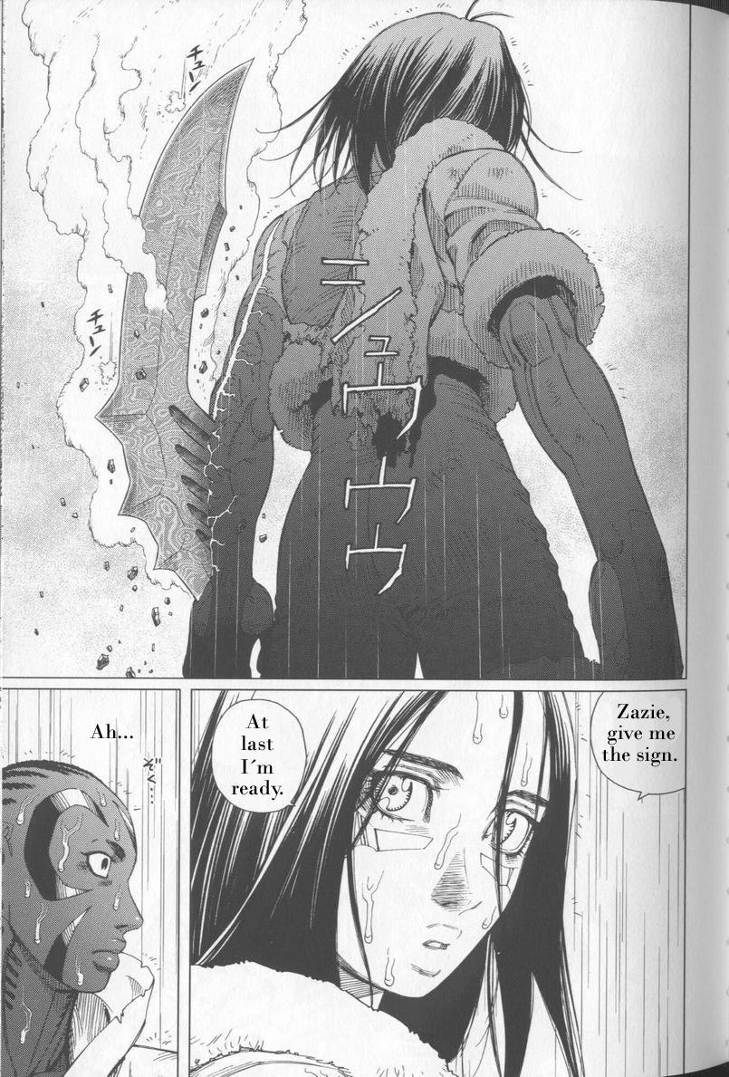 Battle Angel Alita: Last Order Chapter 23 page 25 - Chapter 23: Space Karate Ant-Lion Larva Pit (Doodlebug Pit)!